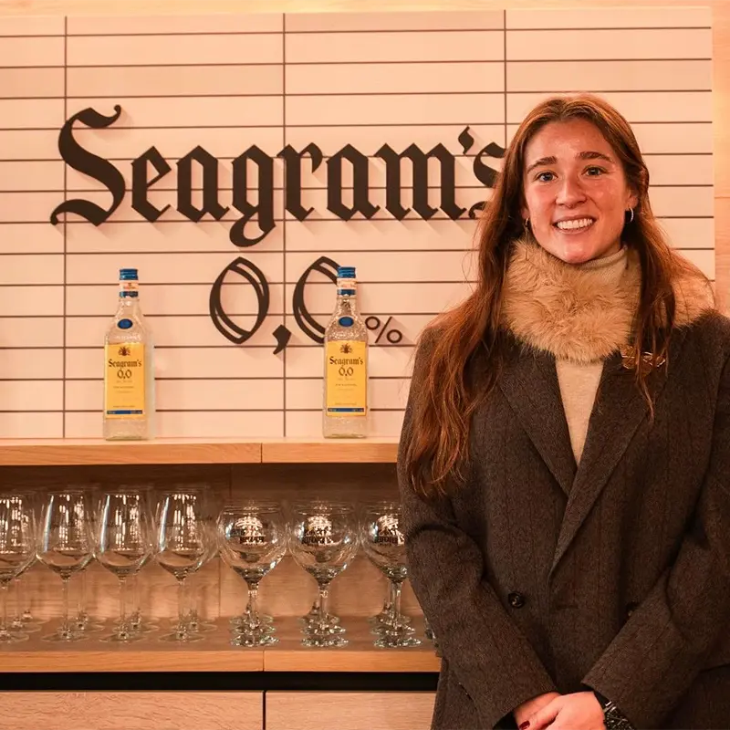 Martita Ortega, nueva embajadora de Seagram´s 0,0%